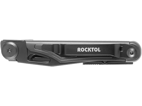 Нож-мультитул Rocktol 12 в 1, кожаный чехол, черный - рис 3.