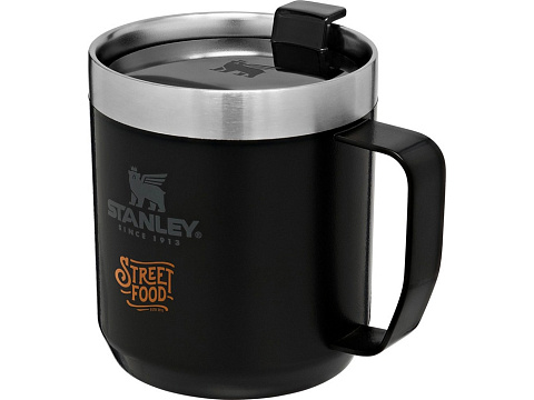 Stanley Classic походная кружка объемом 350 мл - сплошной черный - рис 4.