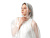 Пончо Hawaii c чехлом унисекс, белый - миниатюра - рис 5.