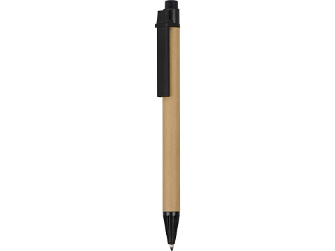 Блокнот А6 Write and stick с ручкой и набором стикеров, черный - рис 4.