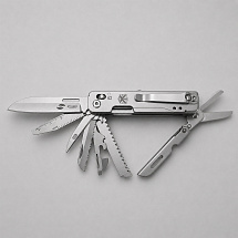Мультитул Stinger, 92 х 30 мм, 15 функций, нержавеющая сталь, серебристый, в картонной коробке