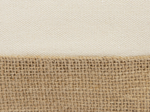 Косметичка Jute из хлопка и джута, натуральный - рис 5.