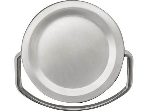 Бутылка для воды Thor из нержавеющей стали, сертифицированной по стандарту RCS, серебряный - рис 5.